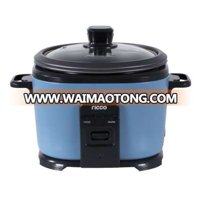 2018 new design square shape 1.0L electric cooking pot with multi color option