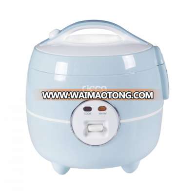 Bling Bling Blue color 1.0 litre plastic travel cooker