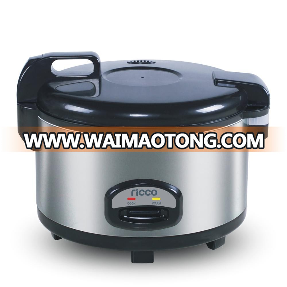 Stainless steel commercial rice cooker in 4.6L/5.6L